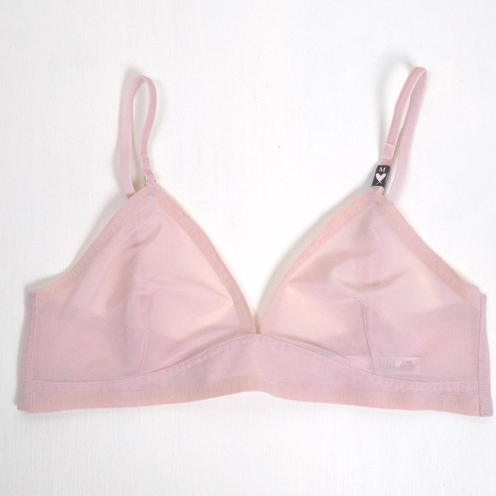 nwt VS sexy illusions sheer luxe mesh bralette